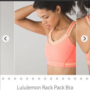 LuluLemon Rack Pack Sports Bra
